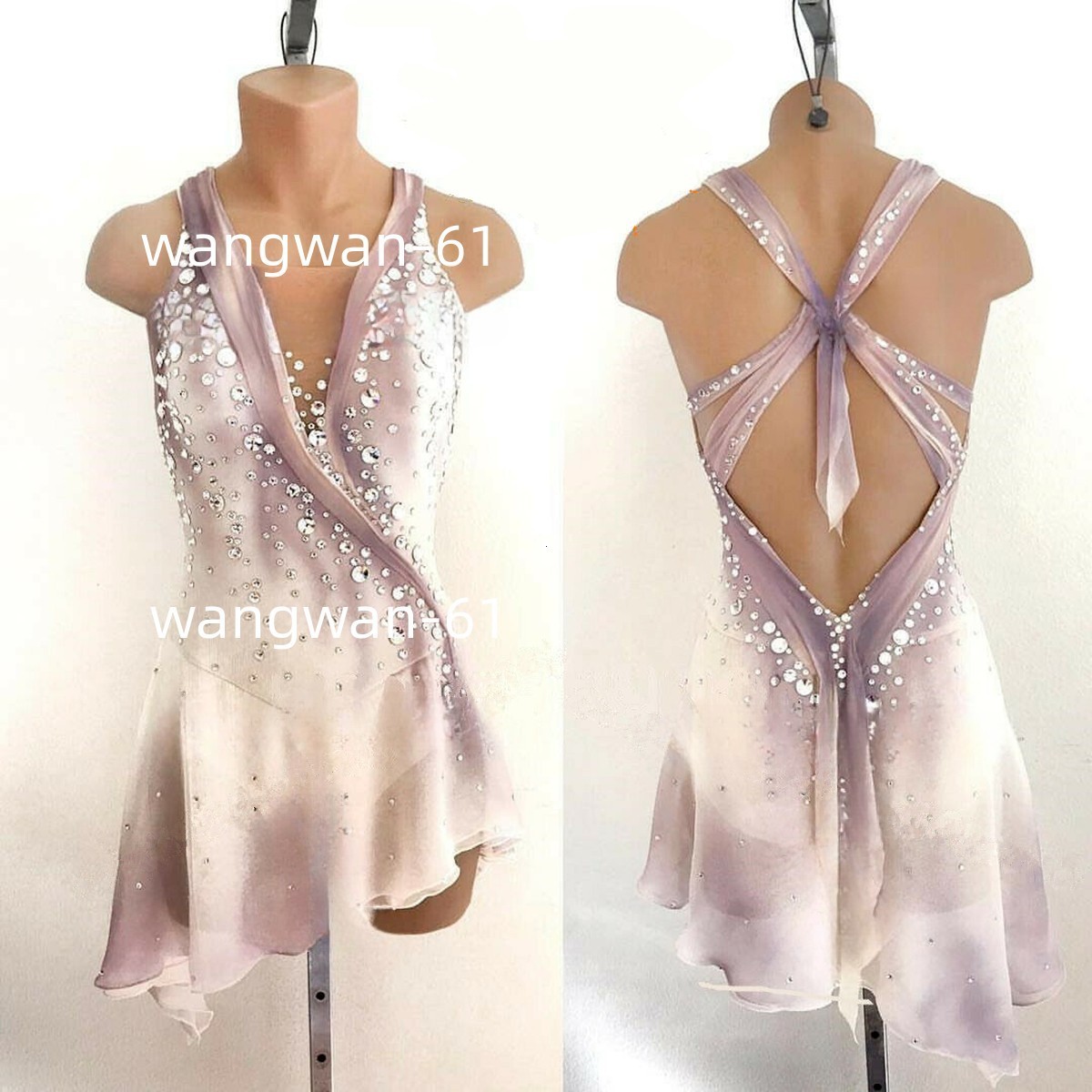 2026New ice figure skating dress performance dress gymnastics dress ladies