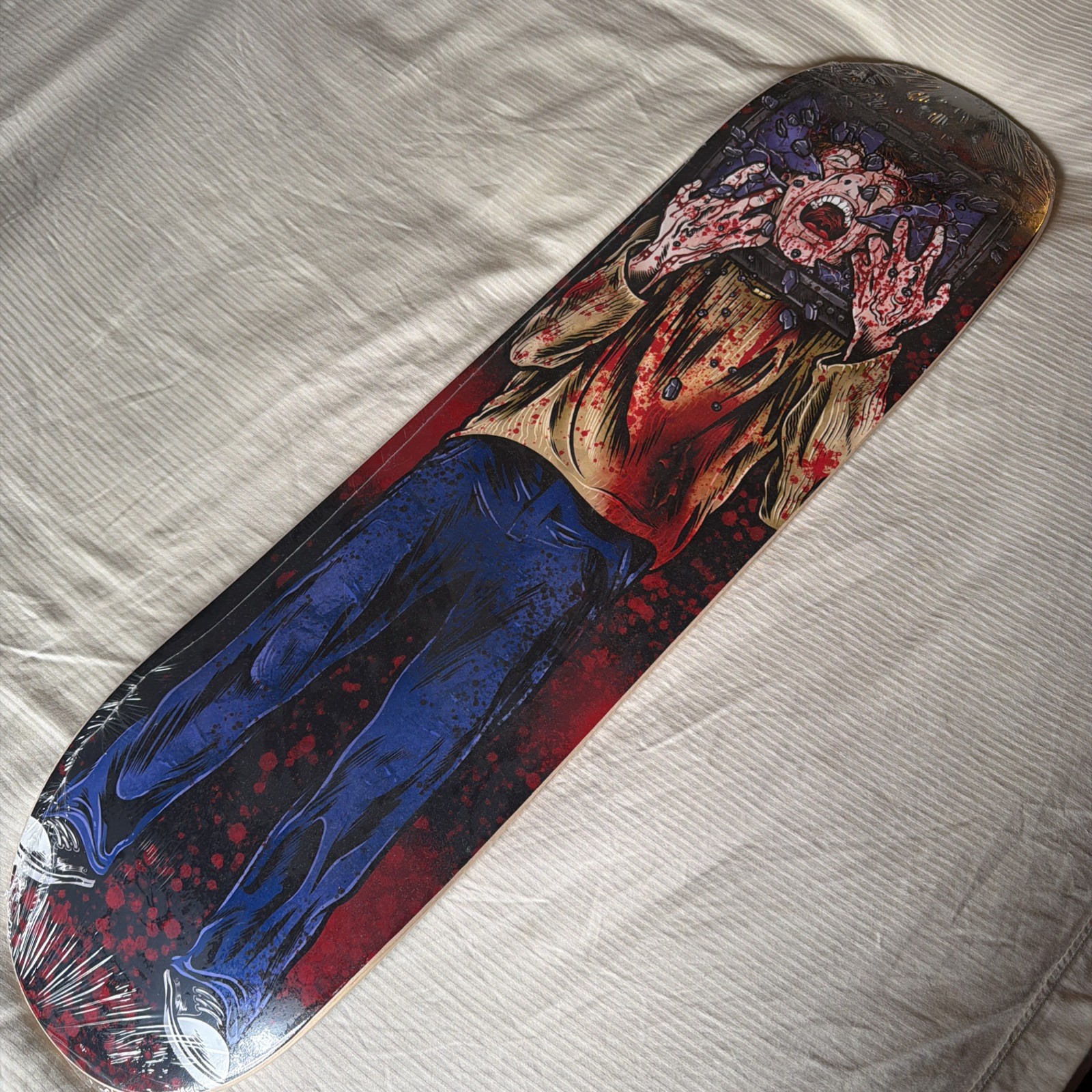 Stu Macher Art Skateboard Deck / Scaradise Scream 7 Exclusive 2026 Lillard Stu Macher Art Skateboard Deck / Scaradise Scream 7 Exclusive 2026 Lillard