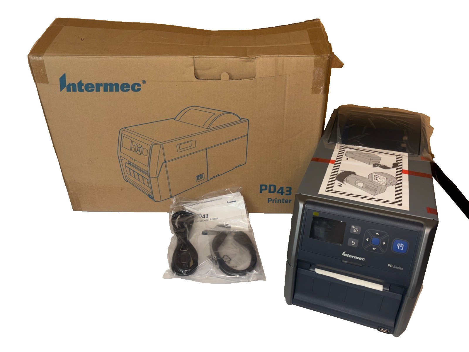 NEW OPEN BOX Intermec PD43 Thermal Transfer Industrial Label Printer USB LAN NEW OPEN BOX Intermec PD43 Thermal Transfer Industrial Label Printer USB LAN