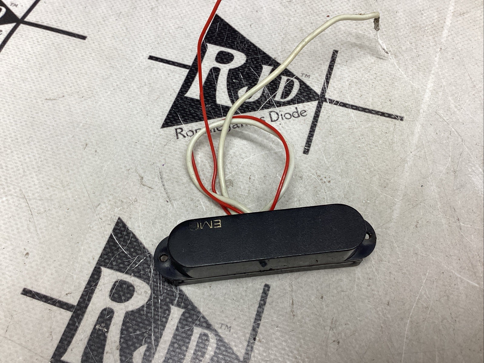 80’s EMG SA Black Active Guitar Pickup Single Coil Strat Alnico