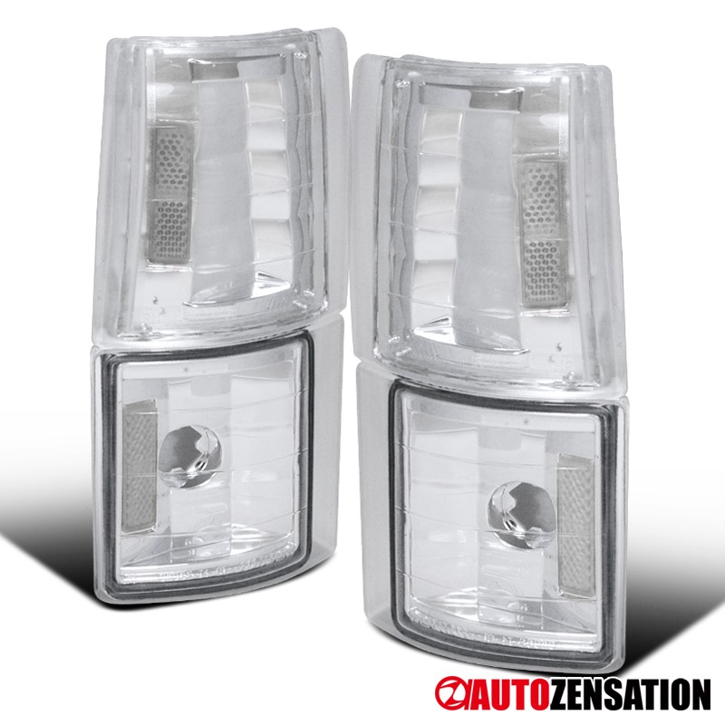 Fit 1994-1998 GMC C/K Suburban Sierra Yukon Corner Lights Signal Lamp Left+Right Fit 1994-1998 GMC C/K Suburban Sierra Yukon Corner Lights Signal Lamp Left+Right