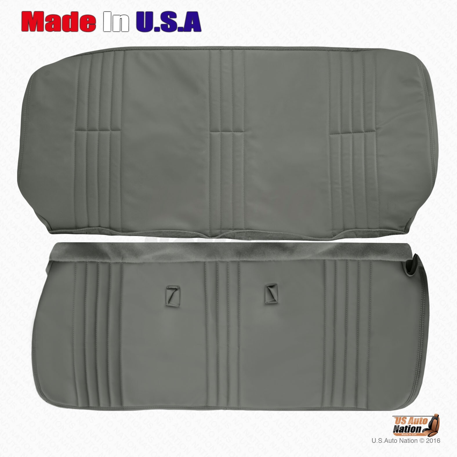 1997 1998 1999 Chevy Silverado Cheyenne W/T Bench Bottom & Top Vinyl Cover Gray