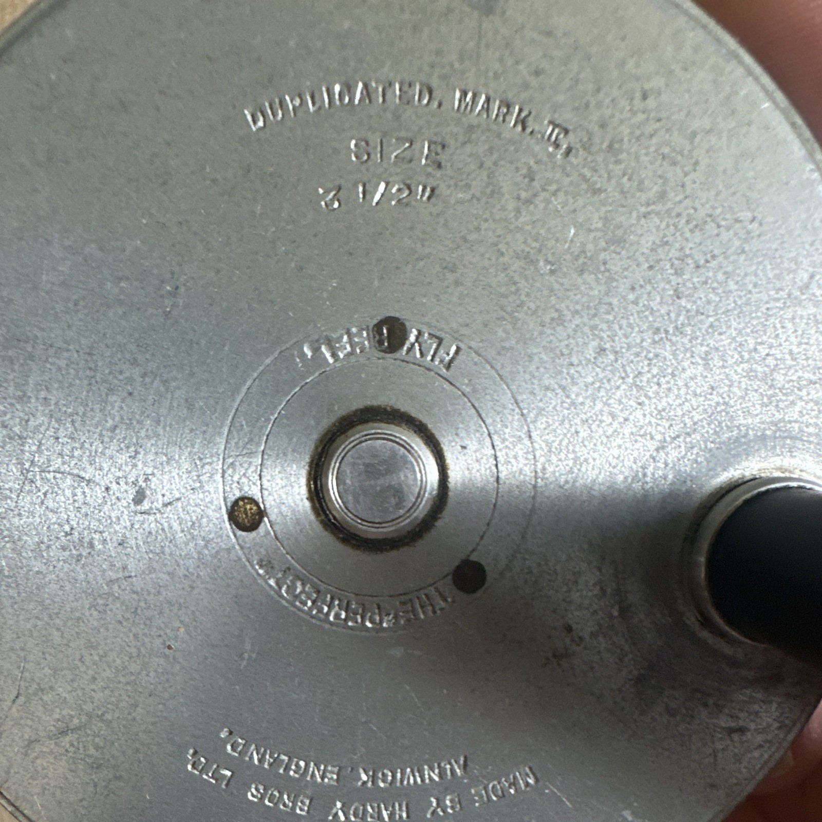 Vintage Hardy  “perfect” RHW Duplic M II, 3 1/2