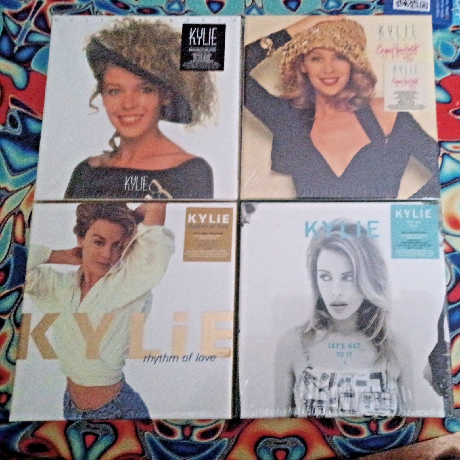 KYLIE MINOGUE SET OF 4 FACTORY SEALED CHERRY RED DELUXE 2CD/1DVD BOX SETS( 2015) KYLIE MINOGUE SET OF 4 FACTORY SEALED CHERRY RED DELUXE 2CD/1DVD BOX SETS( 2015)