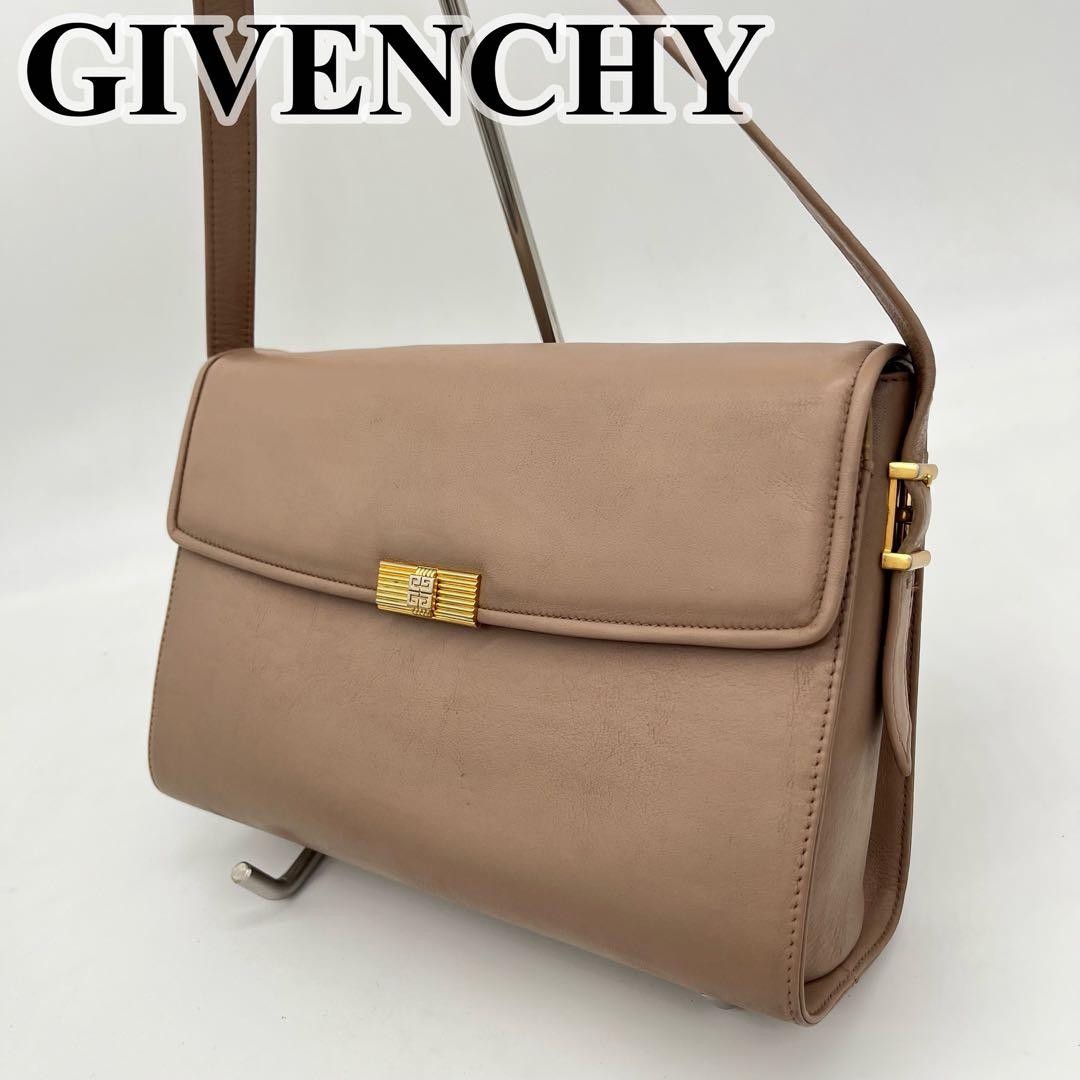 Givenchy One-Shoulder Bag, Handbag, Shoulder Bag, 4G Logo Hardware, Leather