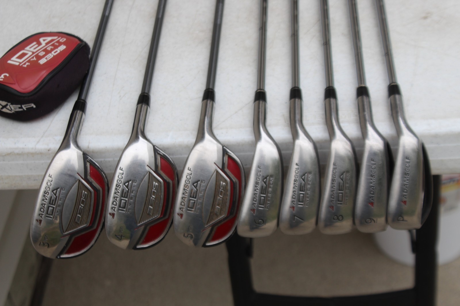 Adams Golf IDEA Hybrid Irons Set a30s 3-PW (8 clubs)  S Flex Grafalloy Hybrid