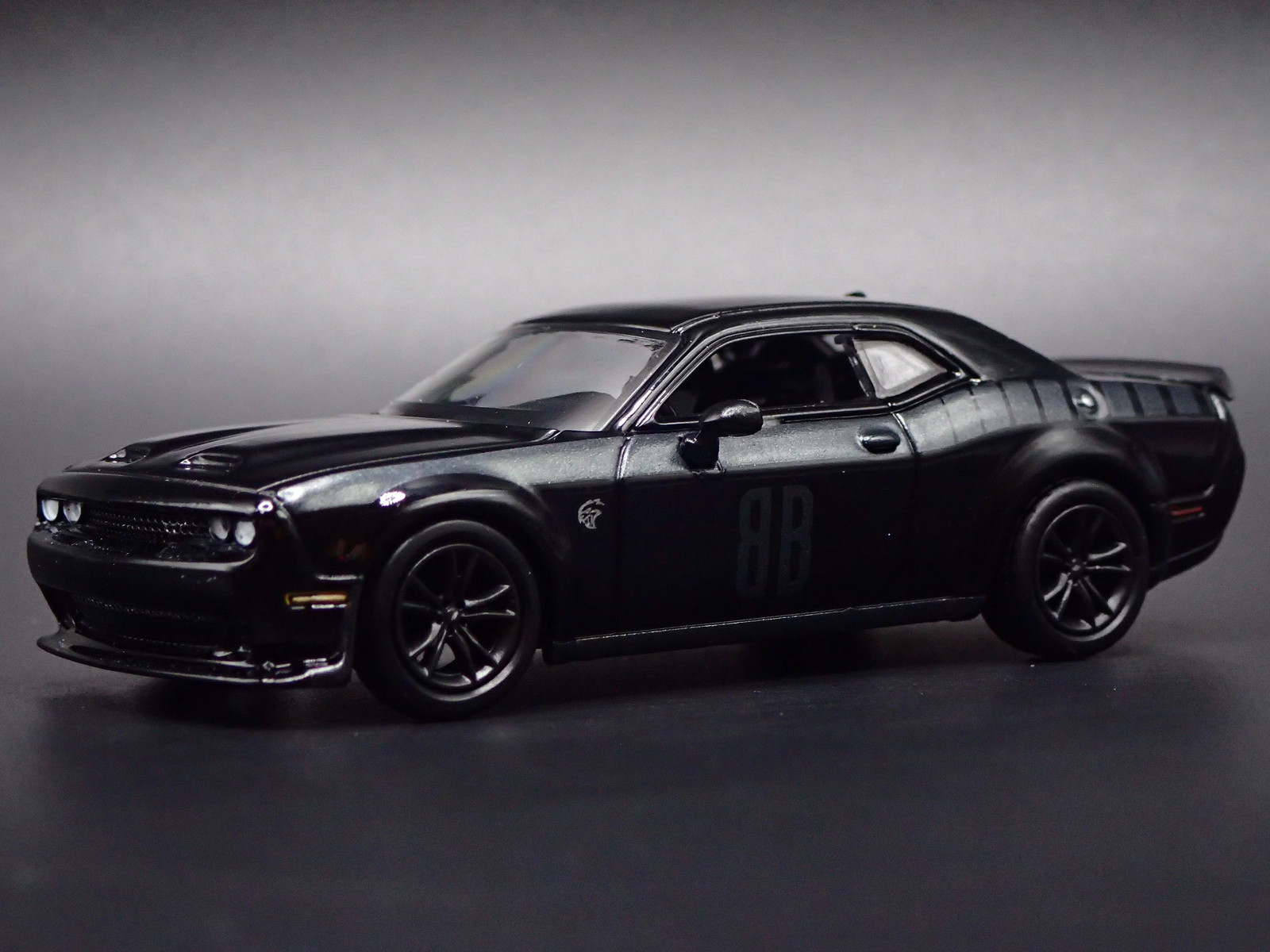 2011-2023 DODGE CHALLENGER SRT HELLCAT BLACK 1/64 SCALE DIECAST MODEL CAR