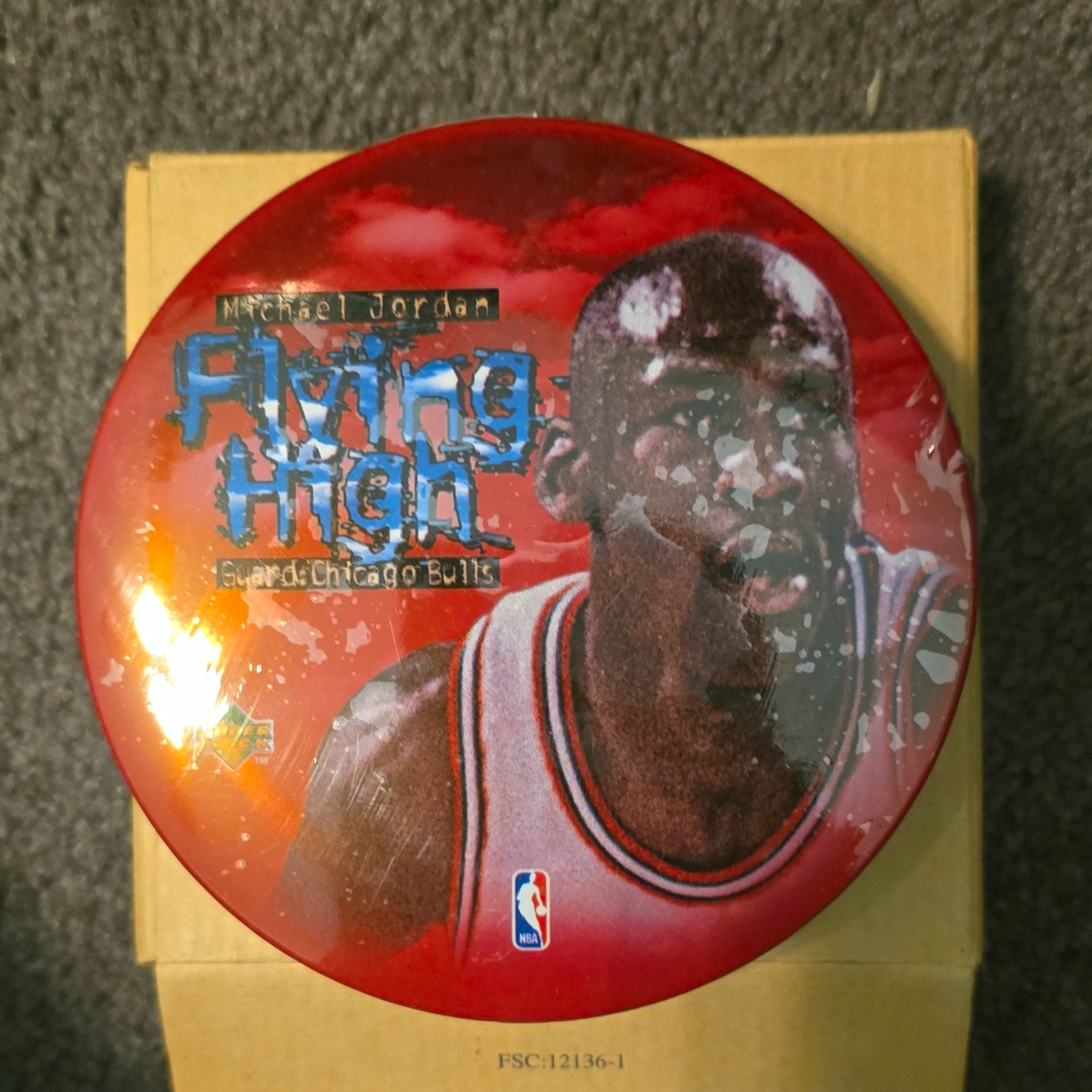 Upper Deck 1998 Michael Jordan Flying High 5-Card All-Metal Sealed Tin