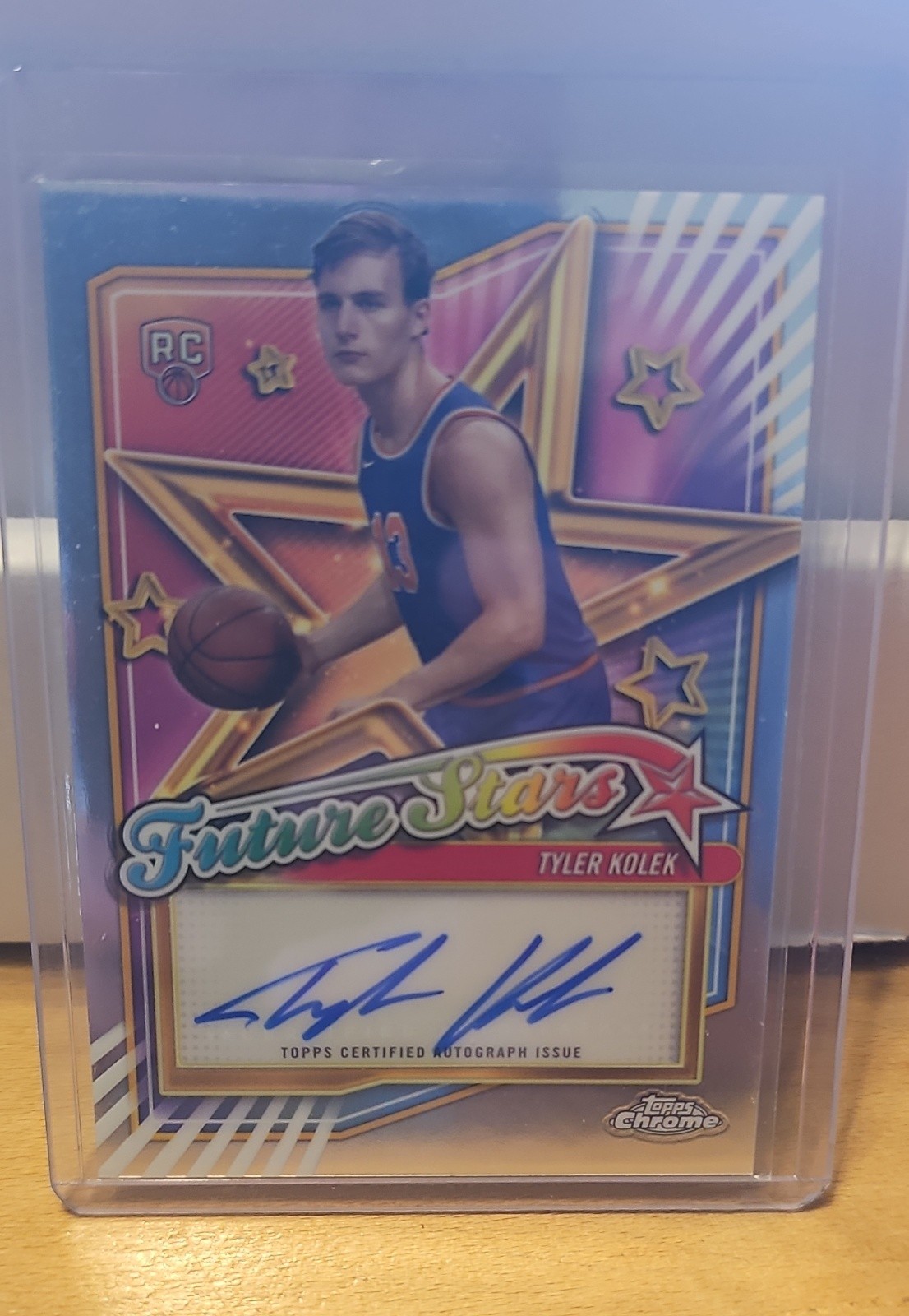 2024-25 Topps Chrome - Future Stars Autographs Tyler Kolek #FSA-TK (AU, RC)