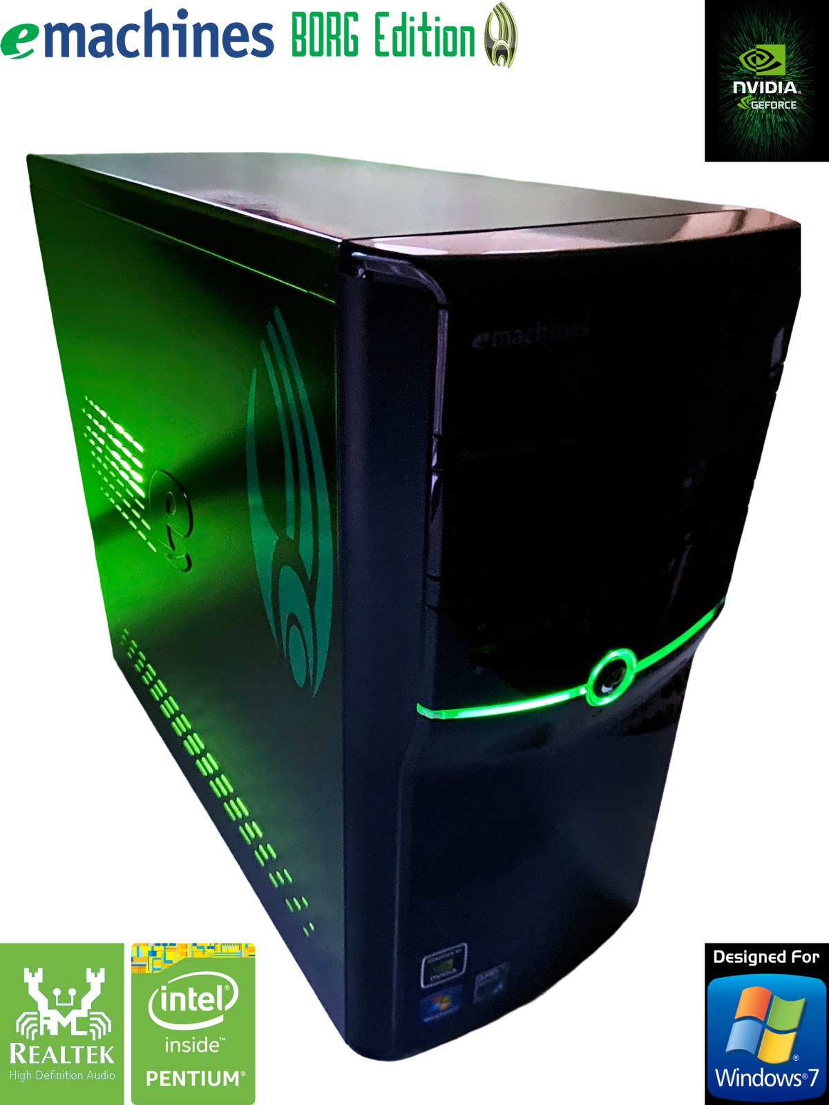 eMachines ET1331G-05w 8GB of RAM, AMD Athlon™ II 1.6GHz Processor [Borg Edition]