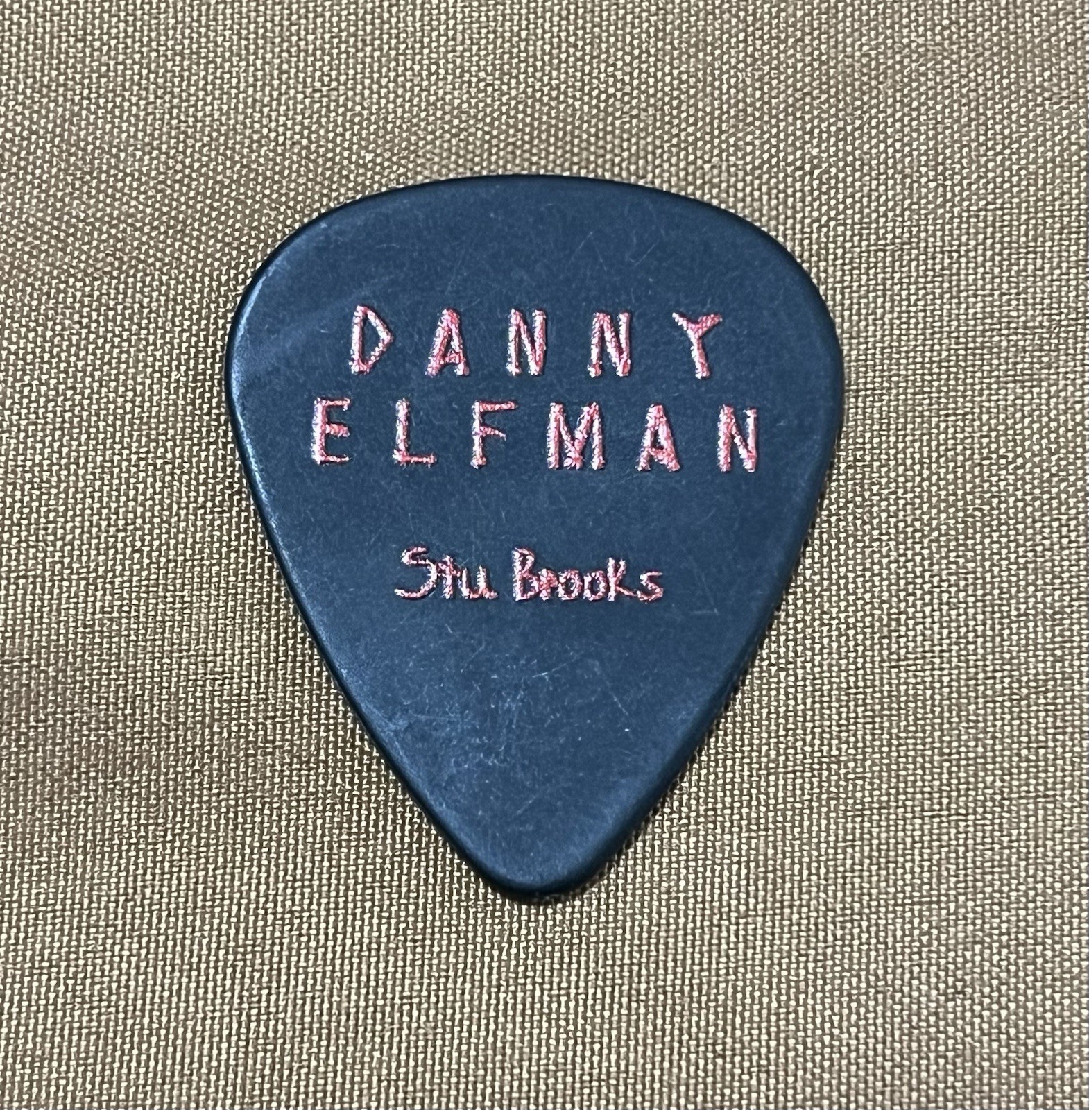 Danny Elfman Guitar Pick Danny Elfman Guitar Pick