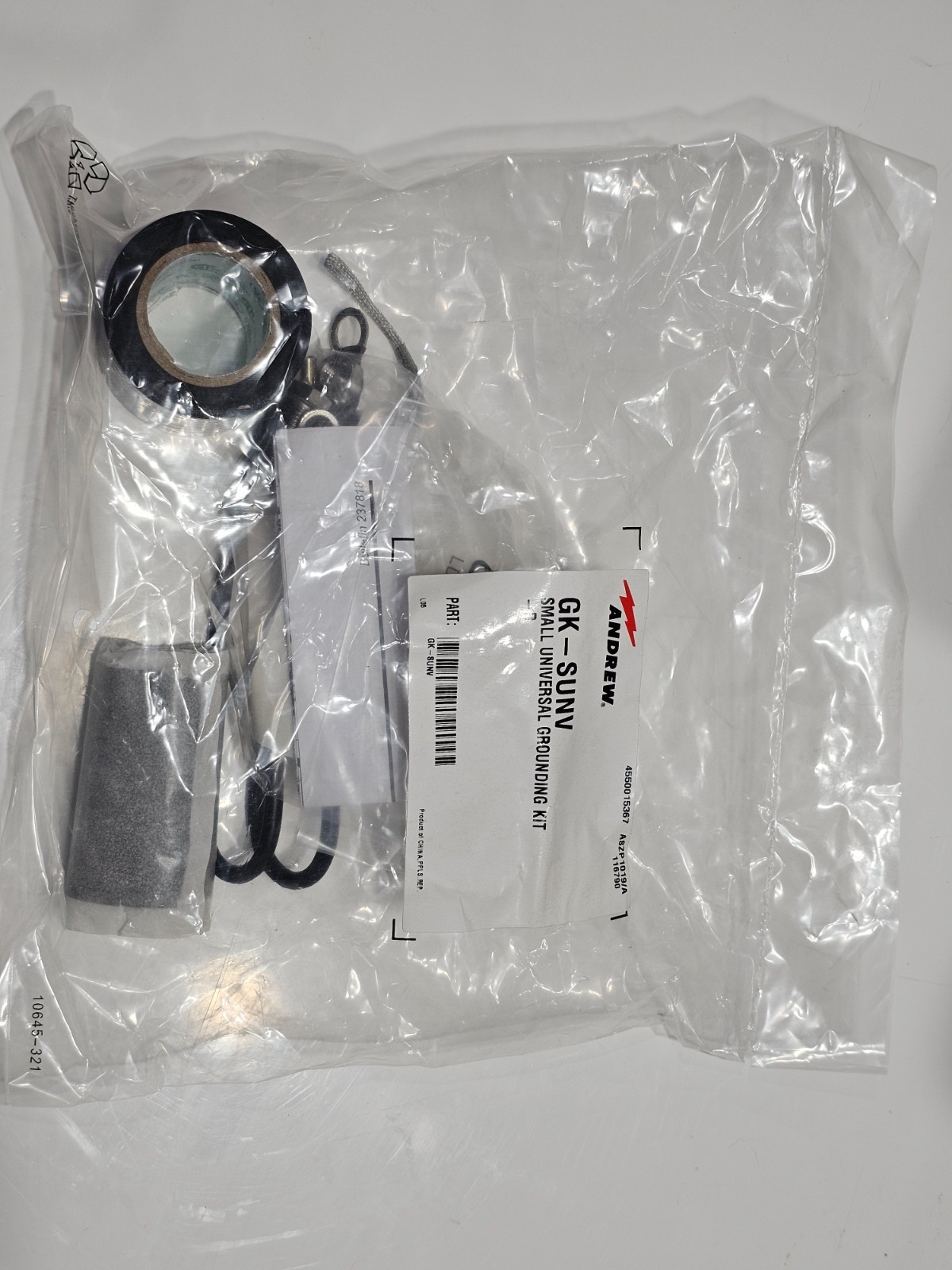 Andrew CommScope GK-SUNV Small Universal Grounding Kit 1/4\