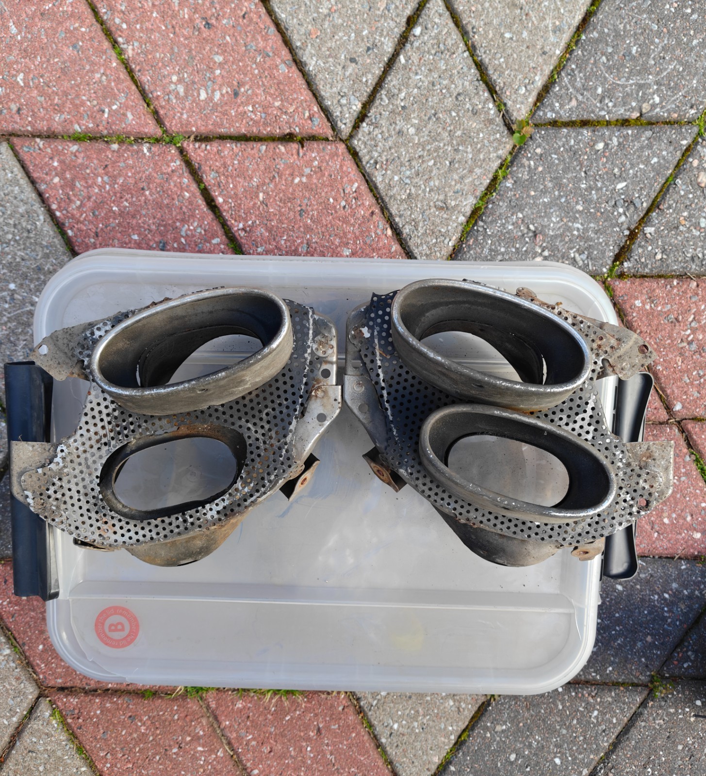 Lexus IS F 2010 OEM Genuine Dual Exhaust Tips Left & Right