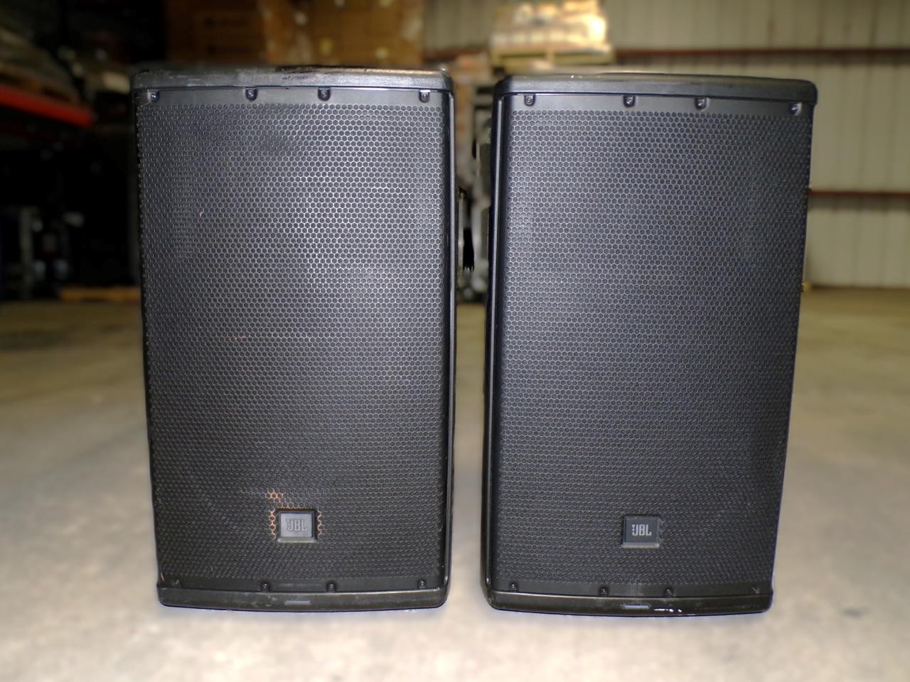 Lot Of 2 JBL EON 612 12-inch Professional Self-Powered PA Speaker EON612 (V6214)