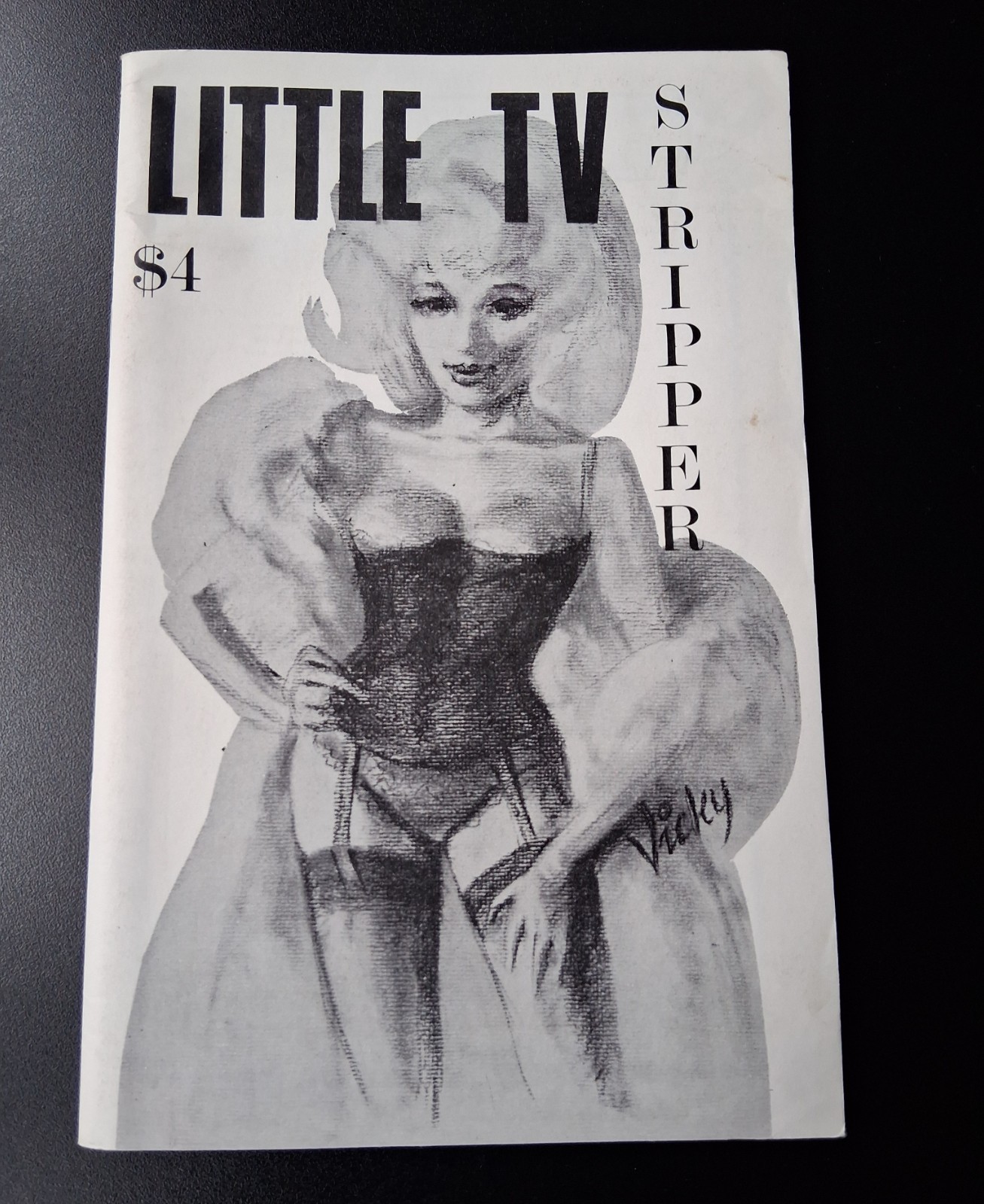 1975 Little TV Stripper Queens Publications Lee Mardi Gras Vintage LGBT Pulp PB
