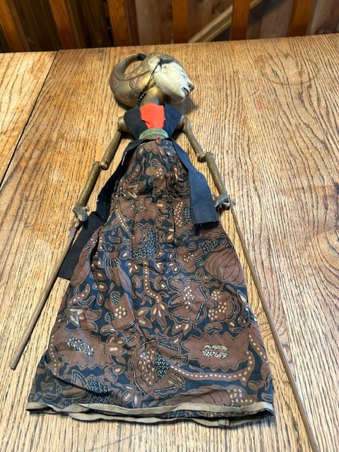 Antique Balinese Wayang Golek puppet Antique Balinese Wayang Golek puppet