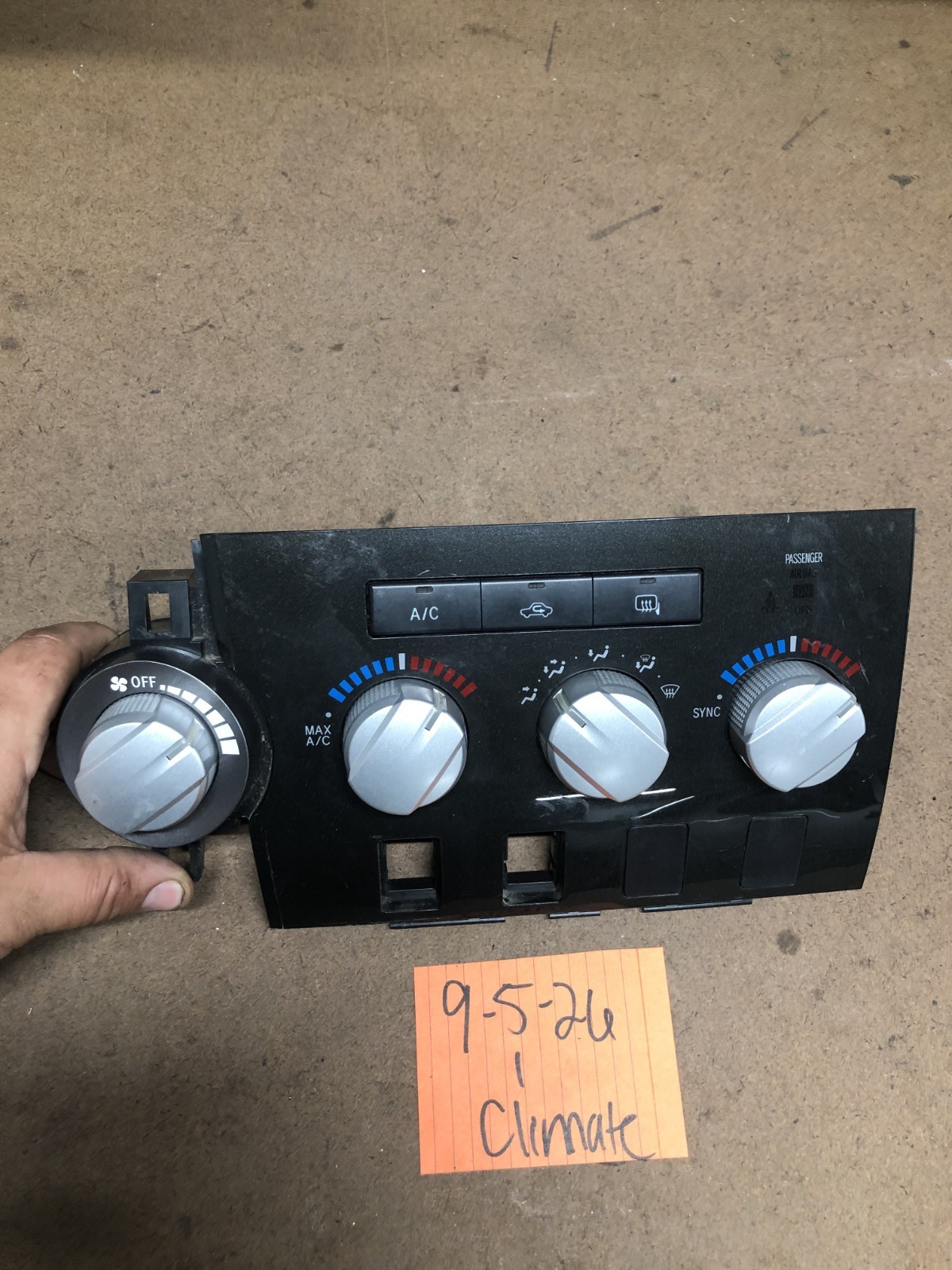 10-13 Toyota Tundra Temperature Climate Control AC Heat 2010-2013 840100cc80