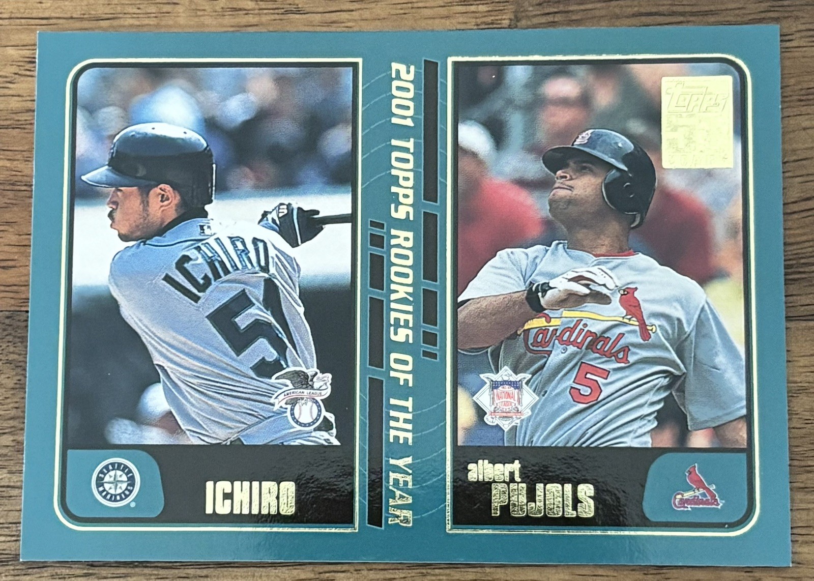 2001 Topps Traded & Rookies - Albert Pujols, Ichiro Suzuki #T99 (RC) 2001 Topps Traded & Rookies - Albert Pujols, Ichiro Suzuki #T99 (RC)