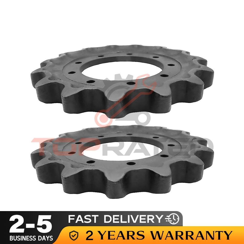 2PCS Drive Sprocket Rear For Kubota SVL65 SVL90 SVL95 SVL97 V051121110