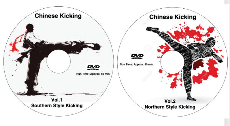 Southern and Northern Shaolin Kicking Techniques