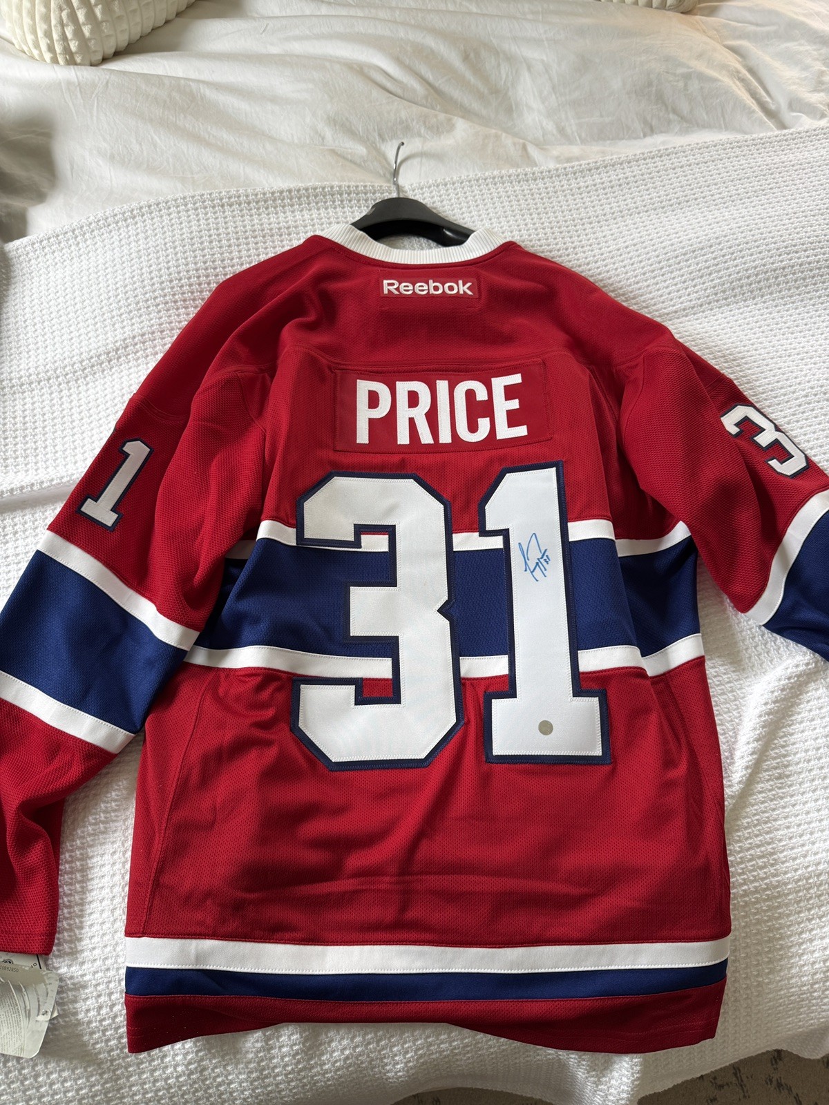Carey Price signed Montreal Canadiens Jersey