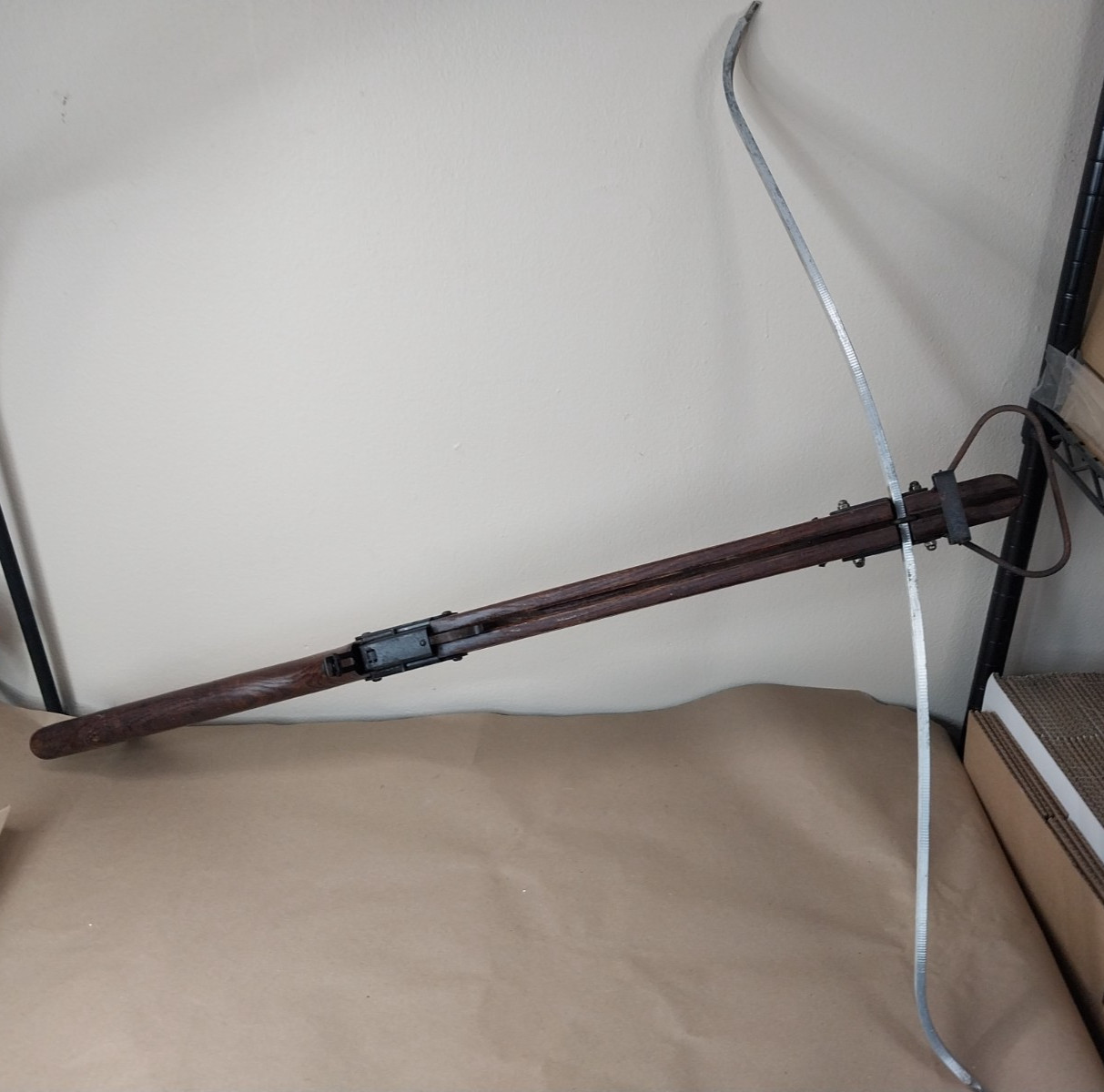 Vintage WHAM-O Powermaster Wooden Hunting Cross Bow No String Vintage WHAM-O Powermaster Wooden Hunting Cross Bow No String