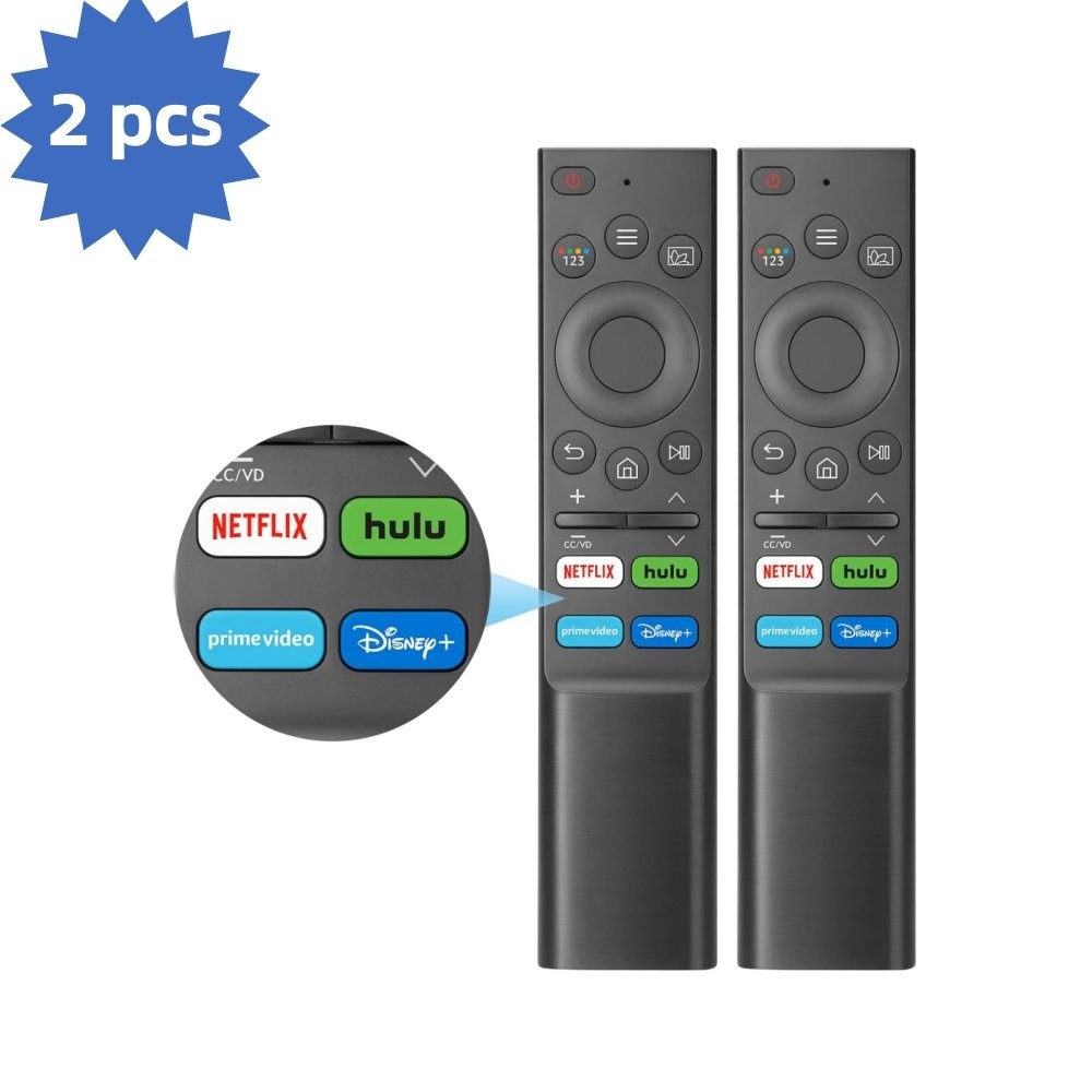 2X for Samsung-Smart-TV-Remote-Control Replacement for 2016-2026 All Samsung TVS
