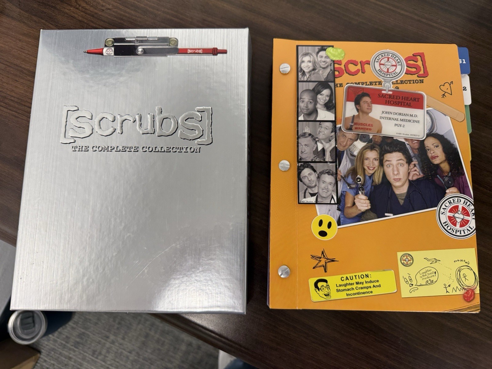 Scrubs The Complete Collection Clipboard DVD Box Set Seasons 1-9 26-Disc 2010