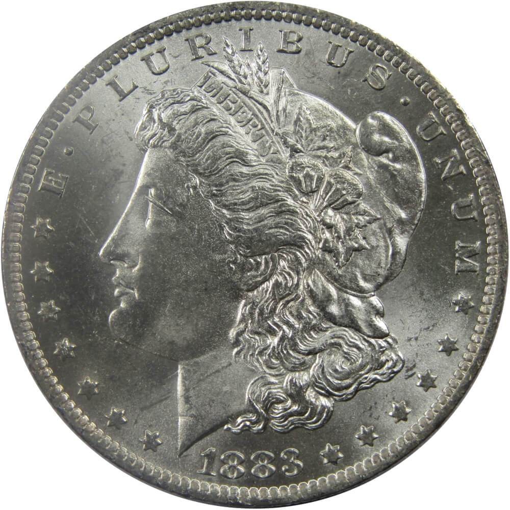 1883 O Morgan Silver Dollar Uncirculated Mint State $1 Coin