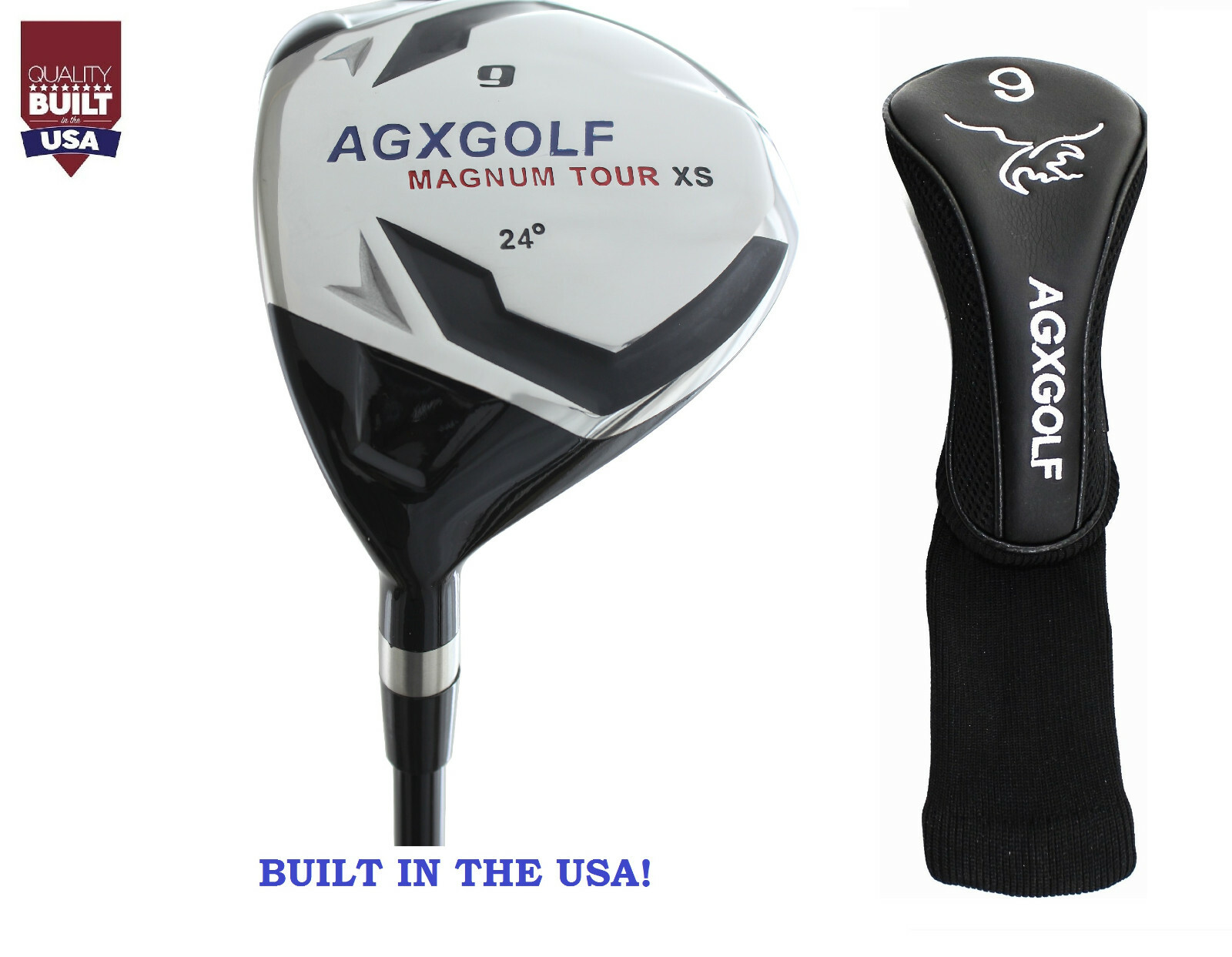 AGX MEN\'S LEFT or RIGHT HAND MAGNUM XS EDITION #9 FAIRWAY WOOD, GRAPHITE SHAFT