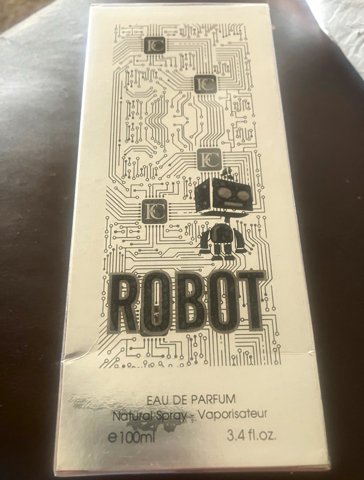 FC Fragrance Couture Robot Eau de Parfum Spray, Regular Size 3.4 fl oz