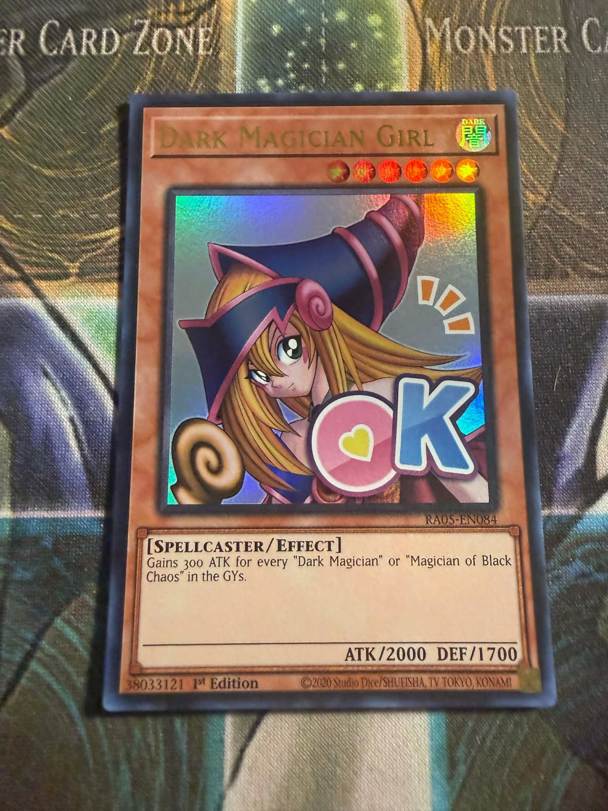 *** DARK MAGICIAN GIRL *** 🔥 ULTRA RARE HOLOGRAPHIC🔥1ST EDITION YUGIOH