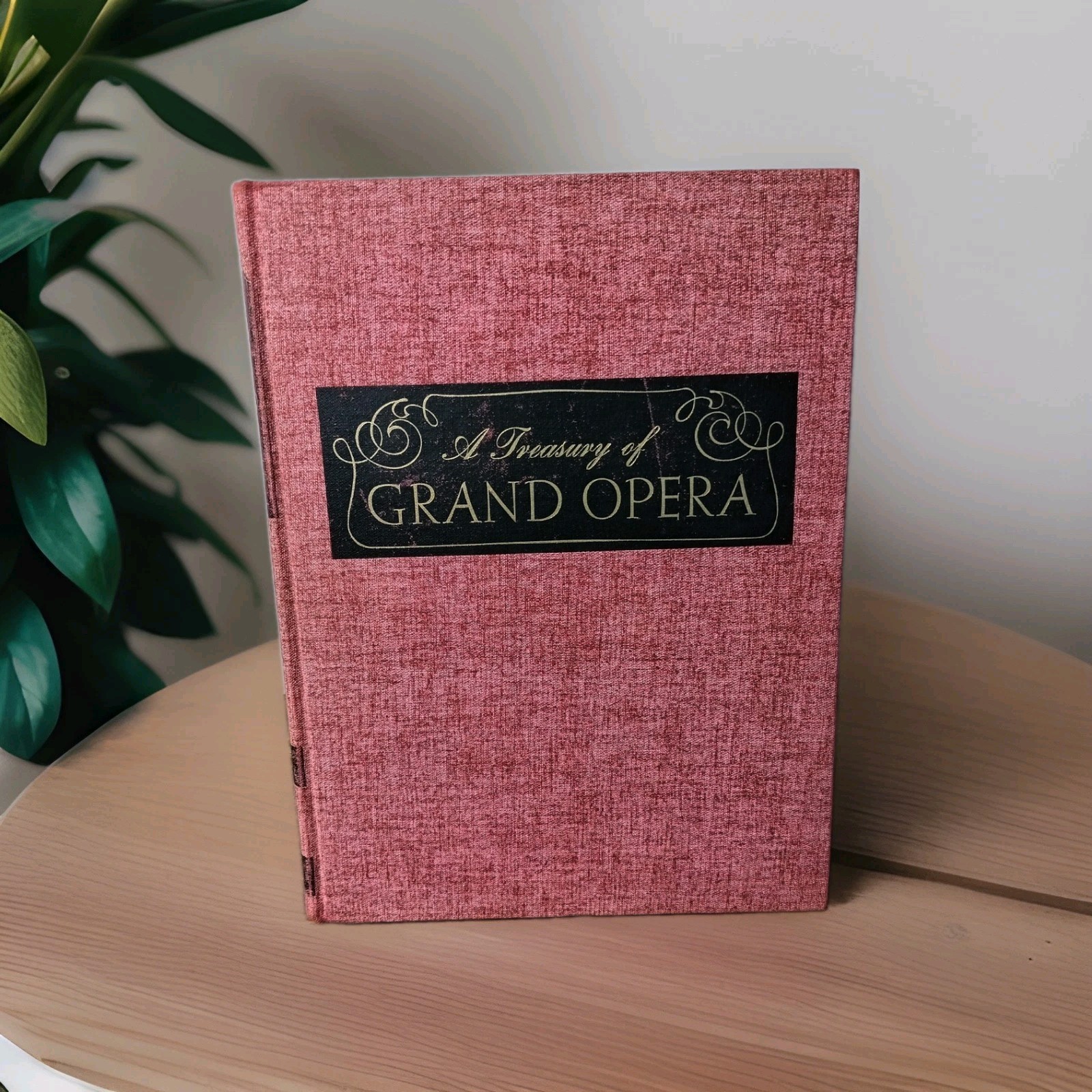 Vintage 1965 A Treasury of Grand Opera Henry W Simon Hardcover First Printing