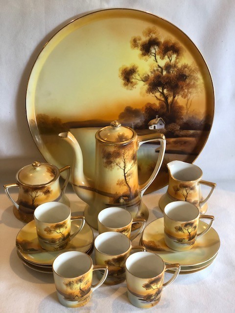 Vintage Child\'s Set of Noritake Tree in the Meadow(Ex. Condition) Vintage Child\'s Set of Noritake Tree in the Meadow(Ex. Condition)