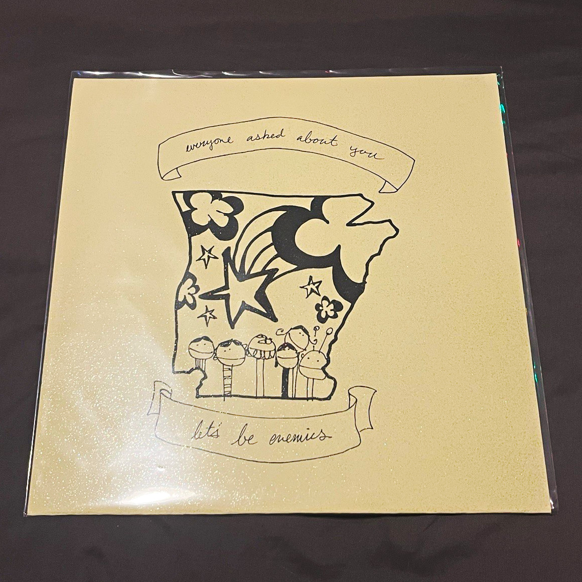 everyone asked about you - let’s be enemies purple marbled vinyl NM #102/307 Emo everyone asked about you - let’s be enemies purple marbled vinyl NM #102/307 Emo