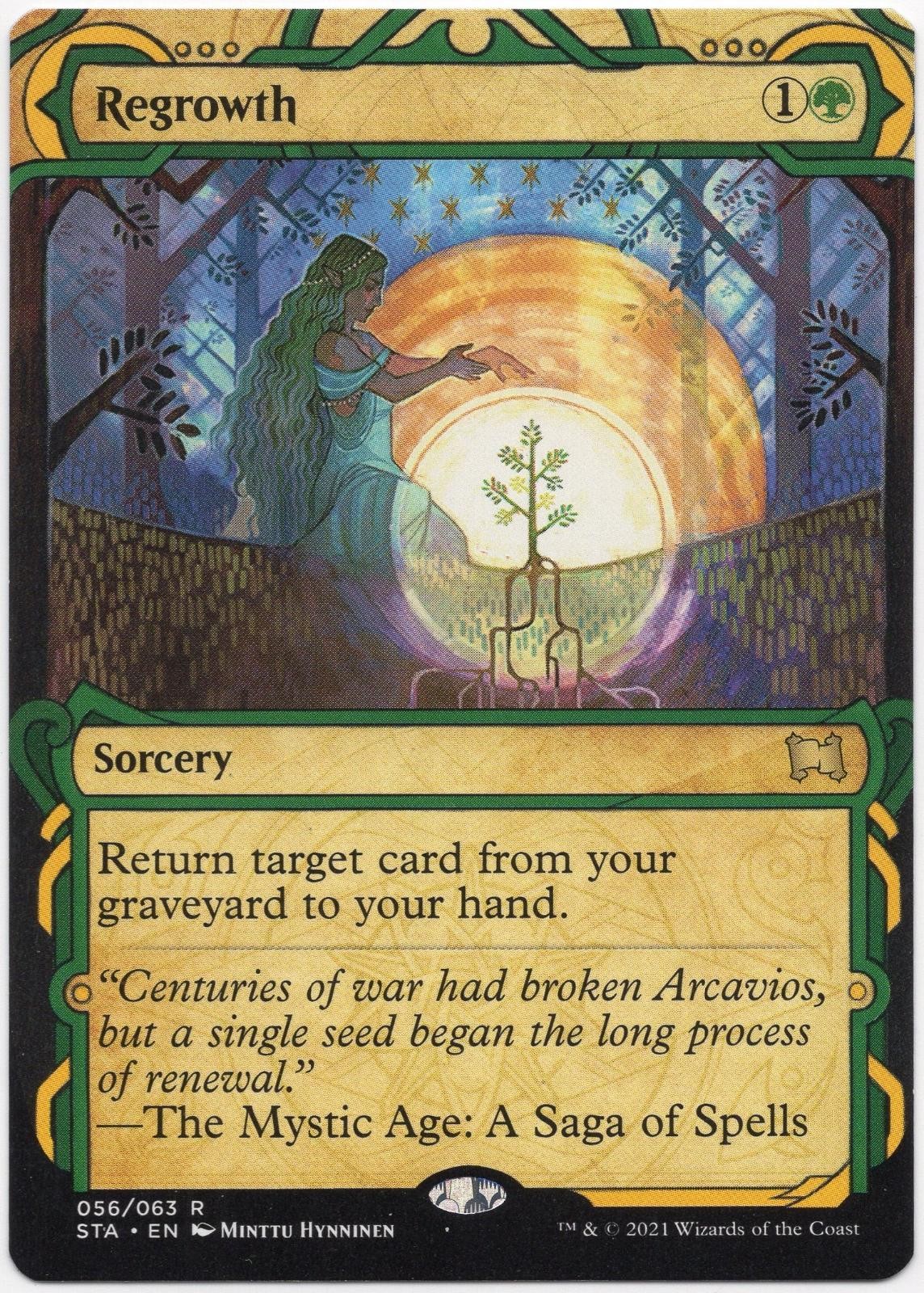 REGROWTH - 56 - Strixhaven: Mystical Archives - Magic: The Gathering - NM