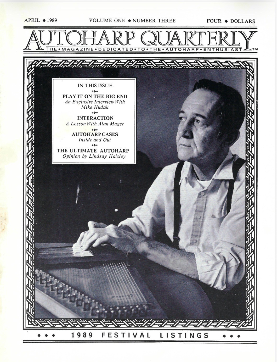 Custom Autoharps of  Michael J. Hudak – 2 harps, Collector / Museum Quality