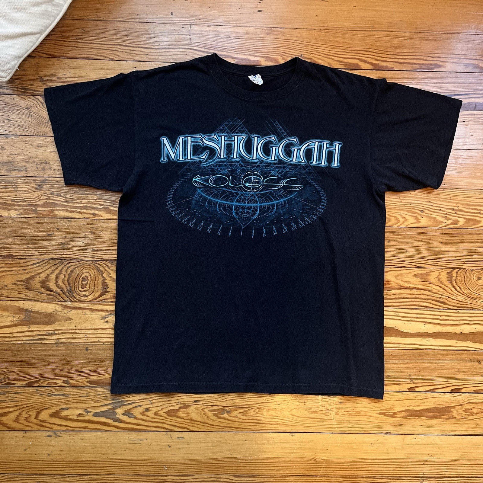 Meshuggah Koloss Band Tee Black 2013 Mens Large Anvil OG Tag Rare