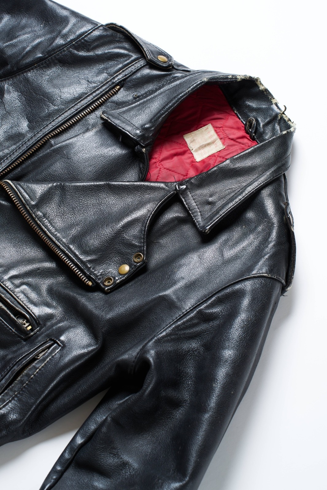 Vintage E. Weiden Leather Motorcycle Jacket