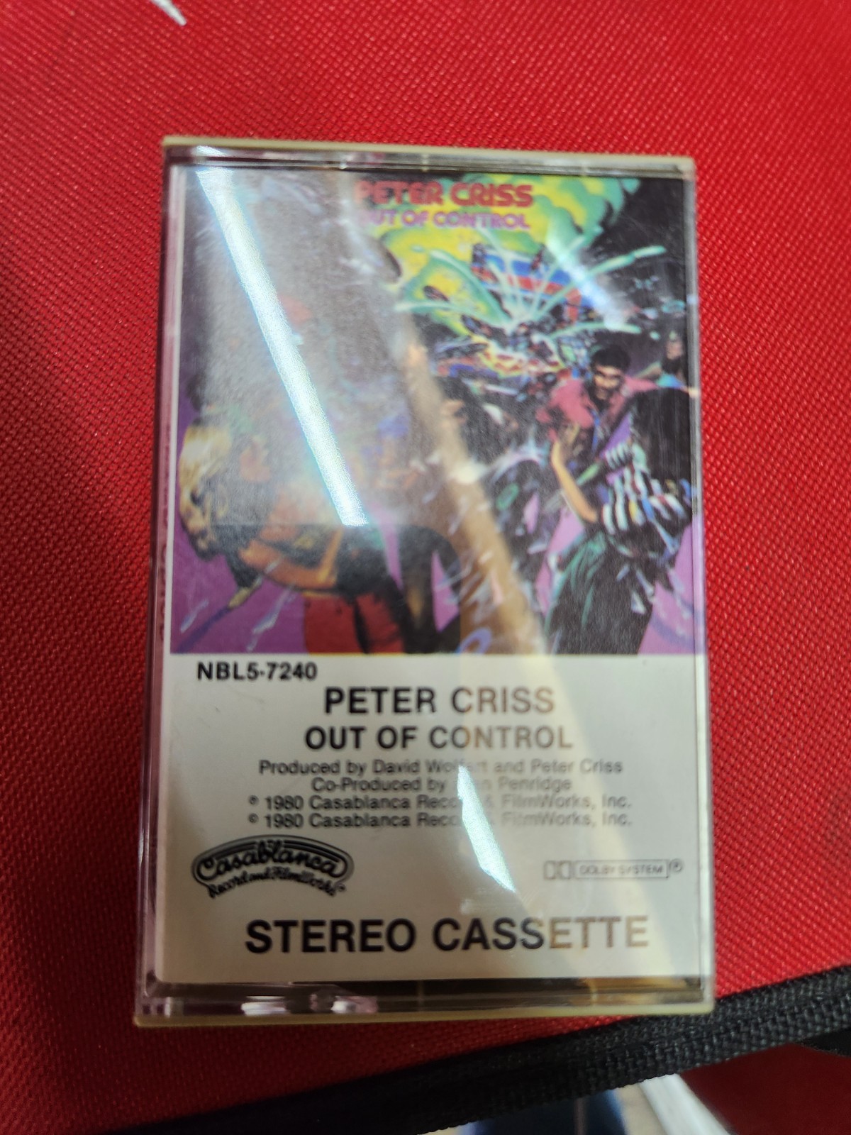 KISS Peter Criss Out Of Control Cassette 1980 (RARE) KISS Peter Criss Out Of Control Cassette 1980 (RARE)
