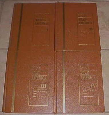Reference Library of Arab America Volume I, II ,III, IV-4 vol set