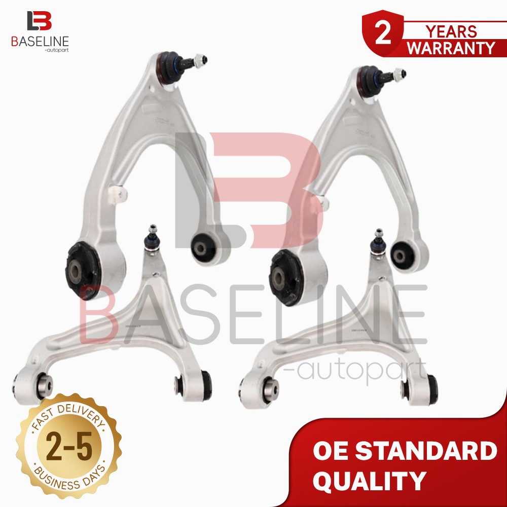 4x Front Upper Lower Left Right Control Arms Fit 2017-2022 Maserati Levante M161