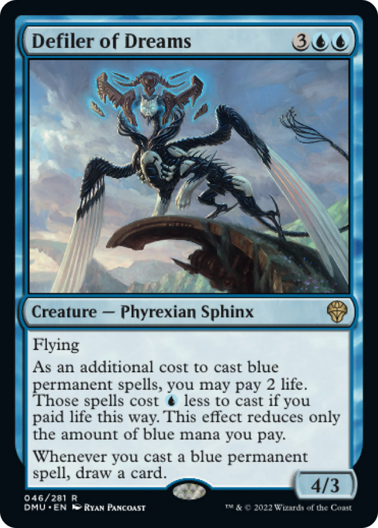 DEFILER OF DREAMS mtg NM-M Dominaria United 1 Rare