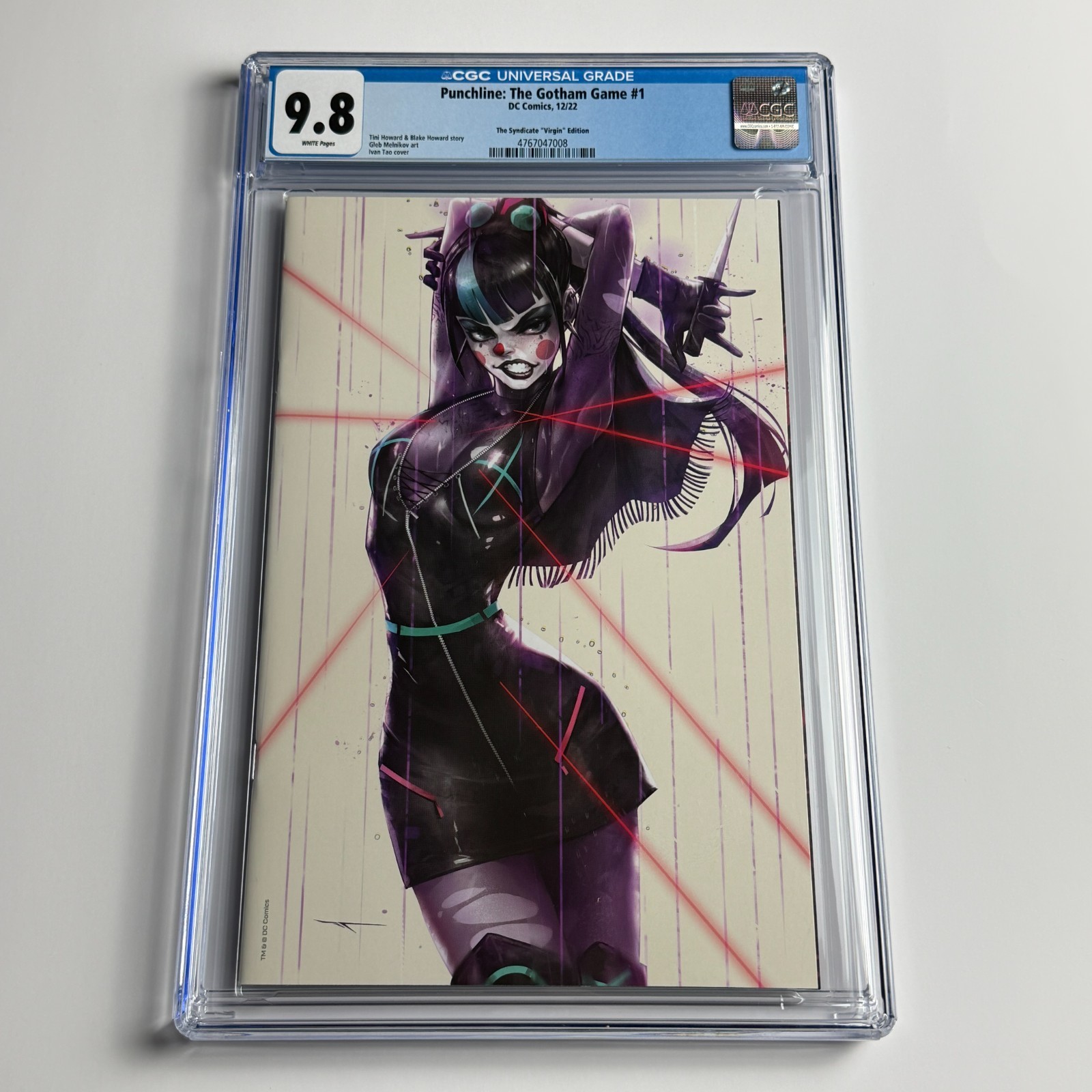 Punchline: The Gotham Game #1 CGC 9.8 Ivan Tao Syndicate Virgin Edition 
