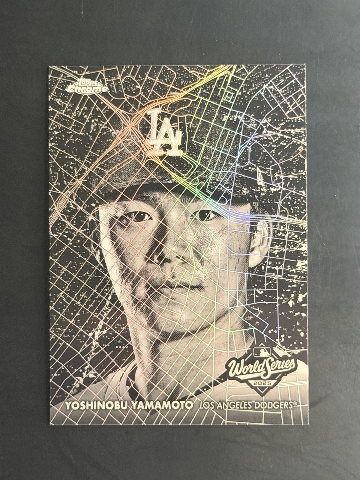 2026 Topps Chrome Yoshinobu Yamamoto World Series At Night