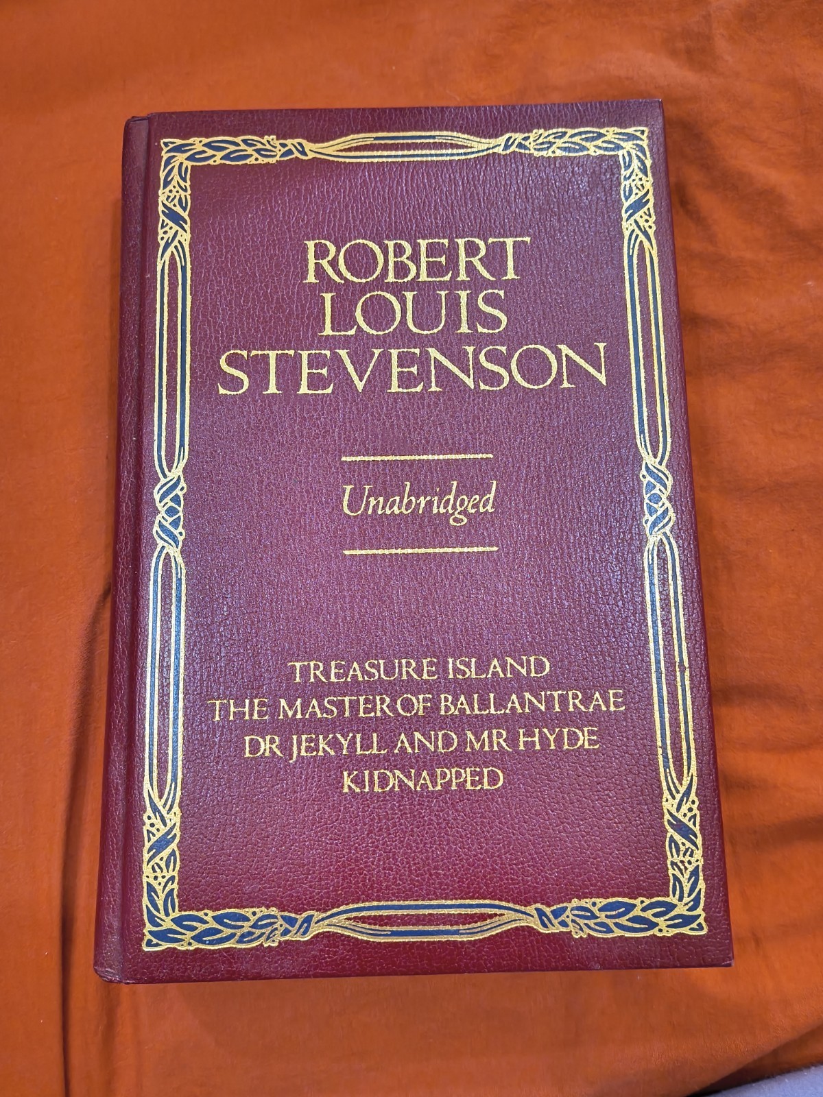 1983 Greenwich House Robert Louis Stevenson - Hardback Collection Leatherbound 