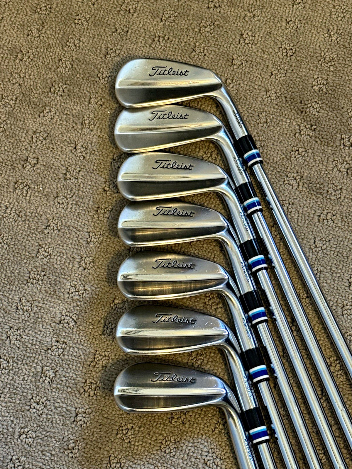 Titleist 620 mb Iron Set 4-PW 7pc Dynamic Gold Tour Issue X100 Steel RH