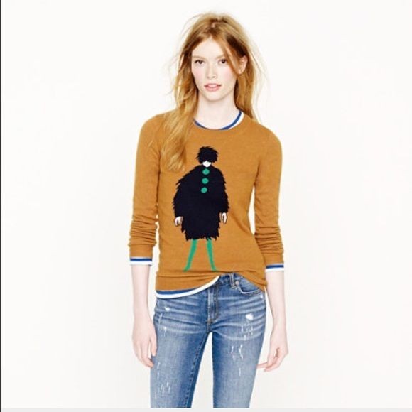 NWT J Crew Parisienne Lady Intarsa Sweater XS 00 0 2 Parisian