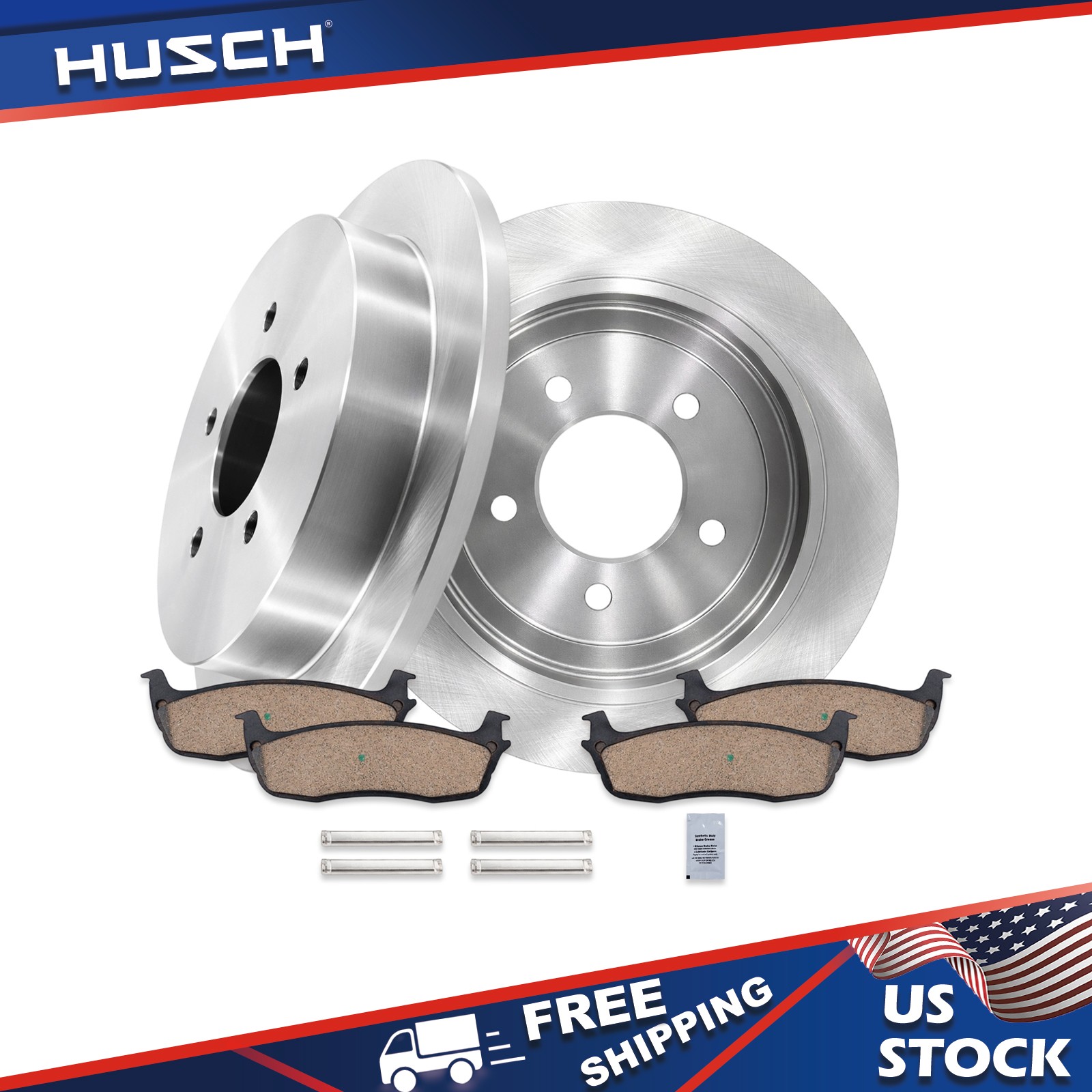 Rear Brakes Rotors Brake Pads For FORD EXPEDITION LINCOLN BLACKWOOD Rear Brakes Rotors Brake Pads For FORD EXPEDITION LINCOLN BLACKWOOD