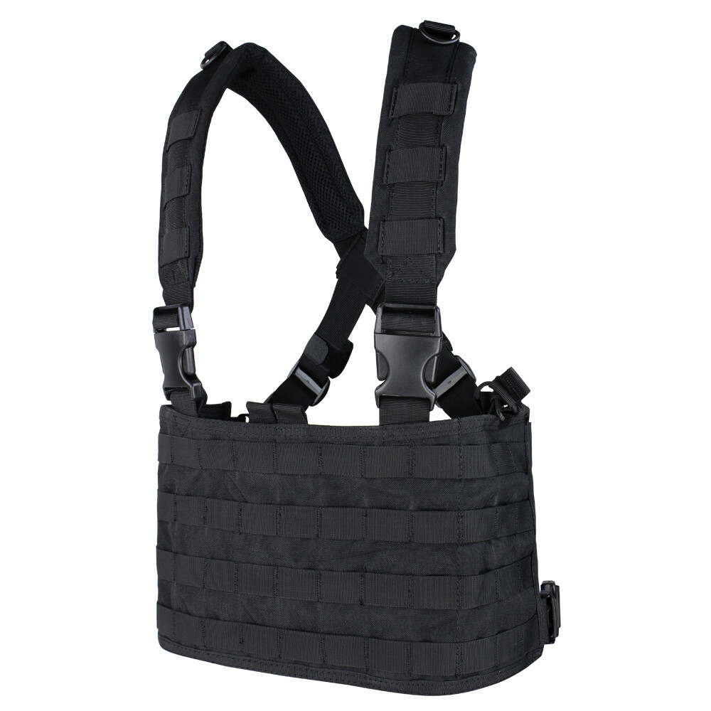 Condor MCR4 Tactical Modular MOLLE Panel Hunting Range Harness OPS Chest Rig